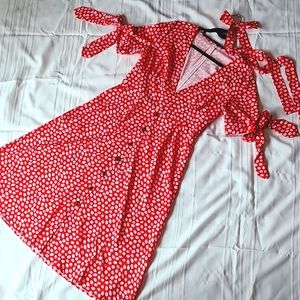 Vintage 50s Style Dress L